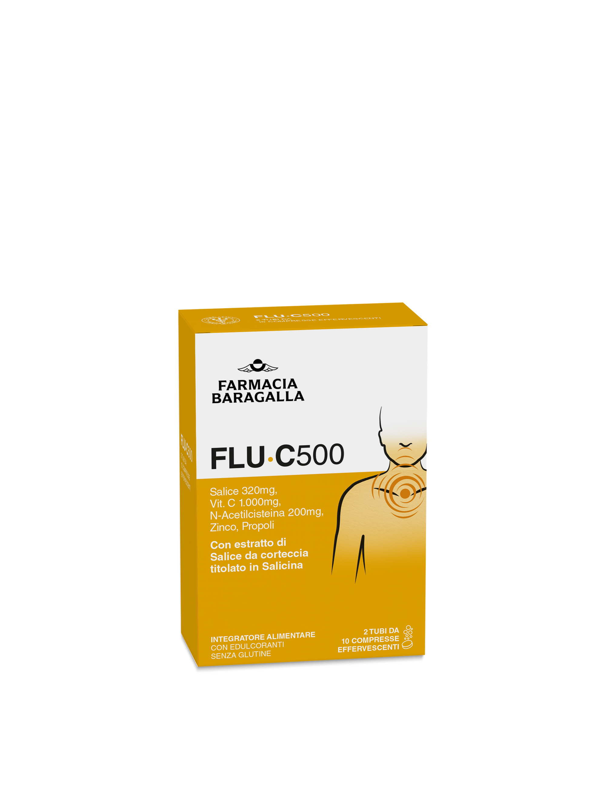 FLU C 500 20 compresse effervescenti